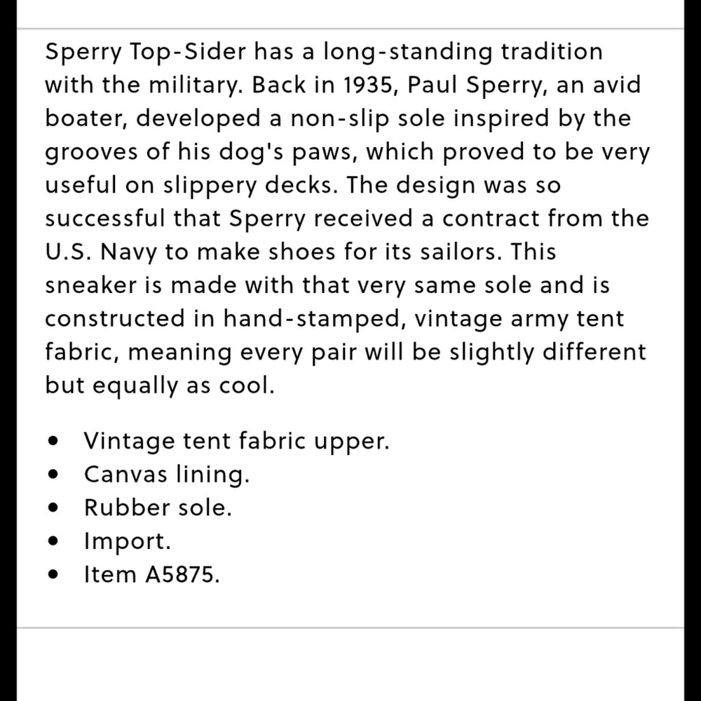 Sperry Top-Sider® for J.Crew CVO sneakers! - Picture 8 of 8